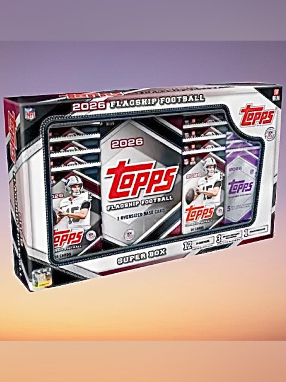 🆕-Topps 2026 Flagship Football Super Box- BRAND NEW IN PACKAGING